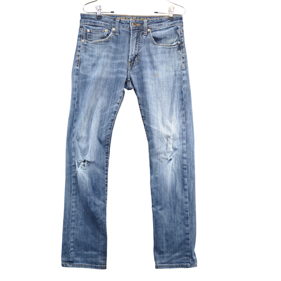 American Eagle Outfitters Men's Active Flex Slim Straight Jeans Blue 29x30 Denim - Picture 1 of 14